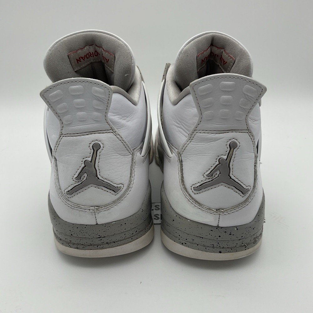 Size 10 - Jordan 4 Retro Mid White‎ Oreo (CT8527-100) - Picture 6 of 8